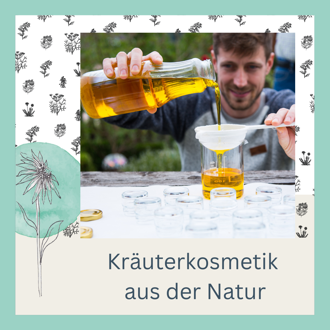 Kräuterkosmetik aus der Natur herstellen